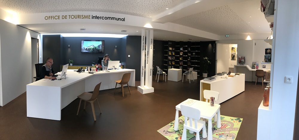 Espace d'accueil de l'office de tourisme de Châteaugiron
